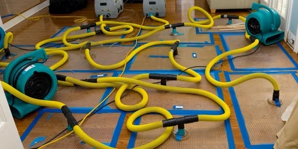 Water damage restoration in Gilbert, AZ